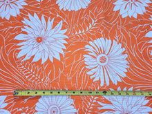 Load image into Gallery viewer, 1960s 1970s Fabric - Silk Faille - Floral - Fabric Remnant - 6FAL46
