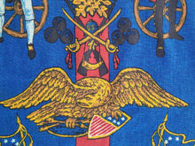 Load image into Gallery viewer, 1960s 1970s Retro Fabric - Linen - 1776 Patriotic - By the Yard - 6L45