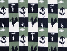Load image into Gallery viewer, Vintage Fabric - Cotton - Fishing Flies - By the Yard - VCW353