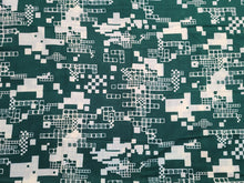 Load image into Gallery viewer, 1960s 1970s Retro Fabric - Cotton - Geometric MOD - Fabric Remnant - 6C415