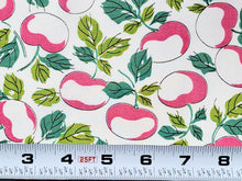 Load image into Gallery viewer, Vintage Fabric - Cotton - Cherries - Pink - By the Yard - VCW925