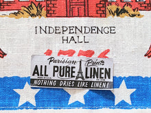 Load image into Gallery viewer, Vintage Tea Towel - Printed Linen - 1776 Bicentennial - TWL415