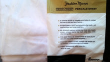 Load image into Gallery viewer, Vintage Bed Sheet - Queen - Flat - Solid White - Penneys - Percale - BDSF12