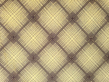 Load image into Gallery viewer, 1960s 1970s Retro Fabric - Corduroy - Plaid - Fabric Remnant - 6CD288