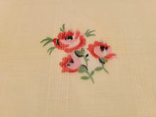 Load image into Gallery viewer, Vintage Fabric - Cotton - Dimity - Floral - Yellow - By the Yard - DMT405