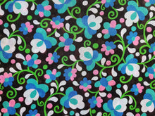 Load image into Gallery viewer, 1960s 1970s Retro Fabric - Voile  - Lush - By the Yard - 6V88
