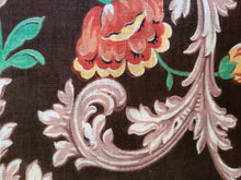 Load image into Gallery viewer, Vintage Fabric - Cotton - Baroque Floral - By the Yard - VCL82