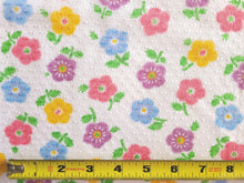 Load image into Gallery viewer, Vintage Fabric - Cotton - Dotted Swiss - Floral - Fabric Remnant - DSS409