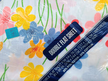 Load image into Gallery viewer, Vintage Bed Sheet - Double - Flat - Poppin - Pequot - BDSD533