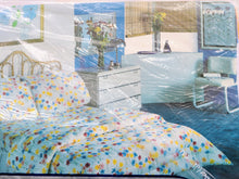 Load image into Gallery viewer, Vintage Bed Sheet - Double - Flat - Poppin - Pequot - BDSD533