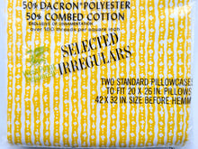Load image into Gallery viewer, Vintage Pillowcases - Standard - Mustard Yellow MOD Stripe - BDP211