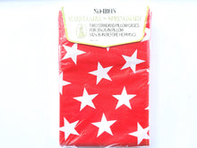 Load image into Gallery viewer, Vintage Bed Sheet Pillow Set - Double - Hurrah - Stars and Stripes - BDDPF385