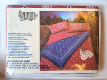 Load image into Gallery viewer, Vintage Bed Sheet Set - King - Printworks - Parsons School of Design - BDKST420