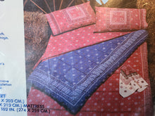 Load image into Gallery viewer, Vintage Bed Sheet Set - King - Printworks - Parsons School of Design - BDKST420