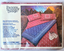 Load image into Gallery viewer, Vintage Bed Sheet Set - King - Printworks - Parsons School of Design - BDKST420
