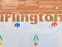 Load image into Gallery viewer, Vintage Bed Sheet - Full - Flat - Tulip - Burlington - BDSFT606