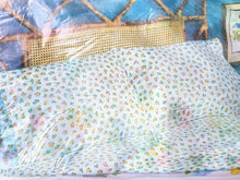 Load image into Gallery viewer, Vintage Pillowcases - Standard - Christine - Floral Pink Yellow Blue - BDP222
