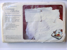 Load image into Gallery viewer, Vintage Bed Sheet Set - King - Elegant Trousseau Lace - Ivory - Fieldcrest - BDKST557
