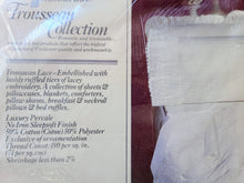 Load image into Gallery viewer, Vintage Bed Sheet Set - King - Elegant Trousseau Lace - Ivory - Fieldcrest - BDKST557
