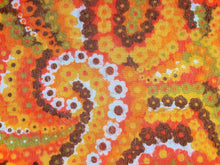 Load image into Gallery viewer, 1960s 1970s Retro Fabric - Flower Power - Fancy Fluffy - By the Yard - 6FNC52
