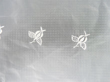 Load image into Gallery viewer, Vintage Fabric - Chiffon Georgette - White, Embroidered - Fabric Remnant - CHF400