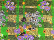 Load image into Gallery viewer, Vintage Fabric - Silk - Wildflower - Fabric Remnant - SLK1987
