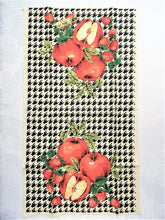 Load image into Gallery viewer, Vintage Tea Towel - Printed Linen - Apple and Strawberry - TWLP45
