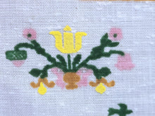 Load image into Gallery viewer, Vintage Fabric - Eliza Ann Edwards Her Work 1826 Sampler - Fabric Remnant - SLRM552
