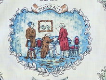 Load image into Gallery viewer, Vintage Fabric - Cotton - &quot;Constitution&quot; - Yorktowne Hand Print  - By the Yard - VCW542
