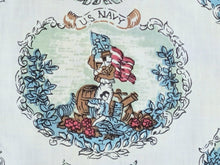 Load image into Gallery viewer, Vintage Fabric - Cotton - &quot;Constitution&quot; - Yorktowne Hand Print  - By the Yard - VCW542
