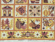 Load image into Gallery viewer, Vintage Tea Towel - Printed Linen - Nesting Dolls - TWL413
