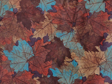 Load image into Gallery viewer, Vintage Fabric - Cotton - Sateen - Leaf - By the Yard - VCW740
