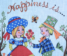 Load image into Gallery viewer, 1978 Vintage Calendar Towel - Linen - Happiness Is ... - TWLC207

