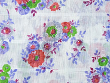 Load image into Gallery viewer, Vintage Fabric - Cotton - Dimity - Floral - By the Yard - DMT335
