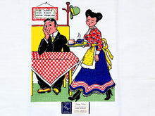Load image into Gallery viewer, Vintage Kitchen Towel - Miss Marys Tea Room - TWLKH4
