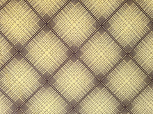 Load image into Gallery viewer, 1960s 1970s Retro Fabric - Corduroy - Plaid -  Fabric Remnant - 6CD288
