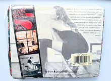 Load image into Gallery viewer, Vintage Bed Sheet - Full - Flat - Ralph Lauren - Bistro Floral - Black - BDSF52
