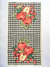 Load image into Gallery viewer, Vintage Tea Towel - Printed Linen - Apple and Strawberry - TWLP45

