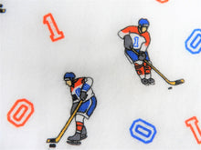 Load image into Gallery viewer, Vintage Fabric - Cotton - Flannel - Hockey Player - By the Yard - VFL575

